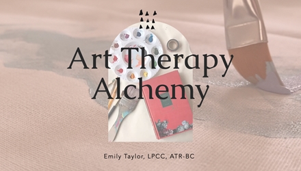 Client Portal Home for Emily Taylor, LPCC, ATR-BC with Art Therapy Alchemy and Art(s) Therapy Hub