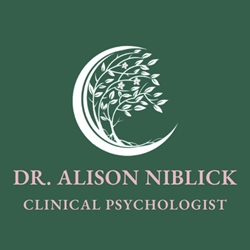 Client Portal Home for Dr. Alison Niblick